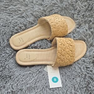 🆕️ A New Day Women's Woven Tan Sandals